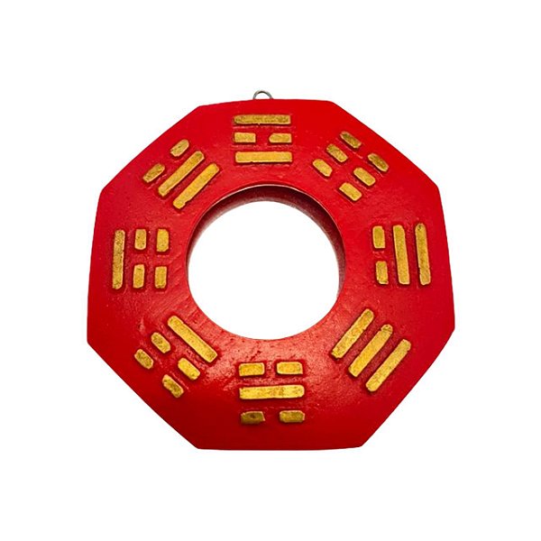 Baguá Vermelho 10cm