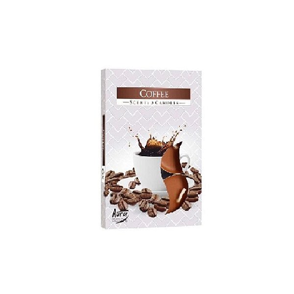 Vela Coffee Aromática Rechaud C/6