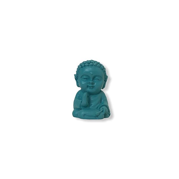 Buda Color Mini Azul Água 4cm