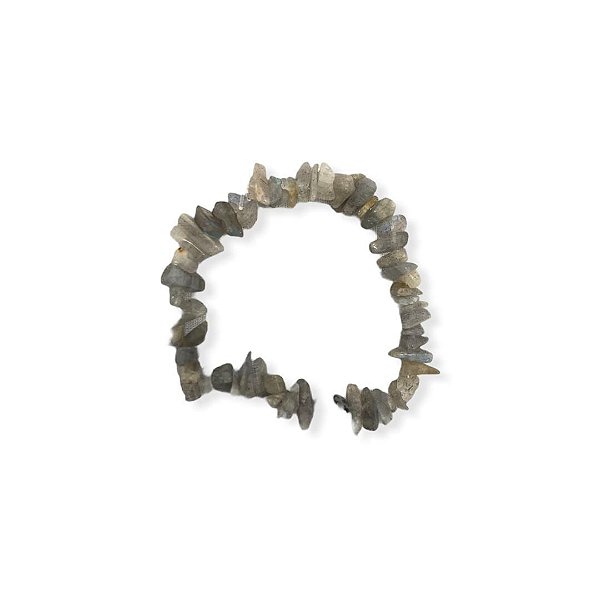 Pulseira Cascalho Labradorita