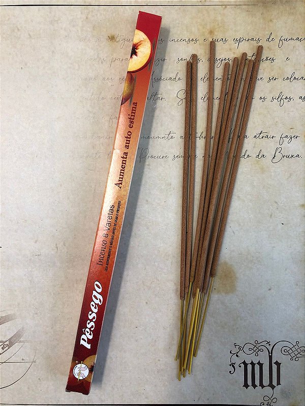 Incenso Pessego Flute