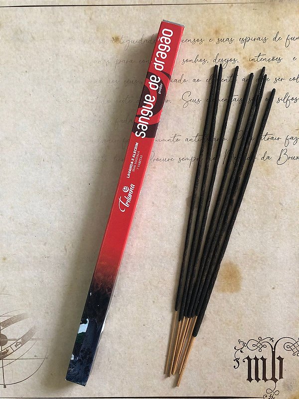 Incenso Sangue de Dragão Trilunna