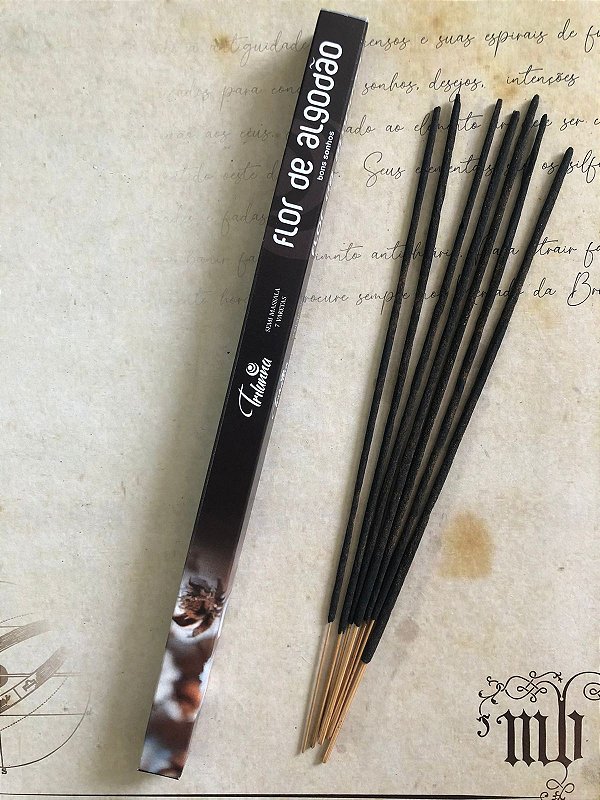 Incenso Flor de Algodão Trilunna