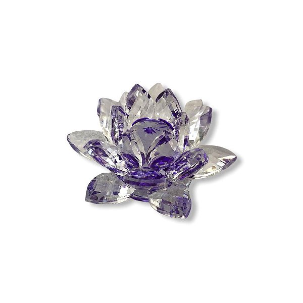 Flor de Lótus 20mm Roxa