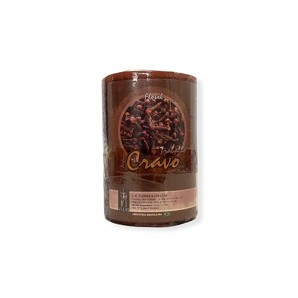 Vela 3 Dias Perfumada Cravo