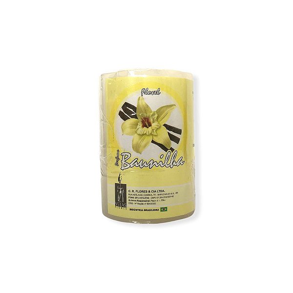 Vela 3 Dias Perfumada Baunilha