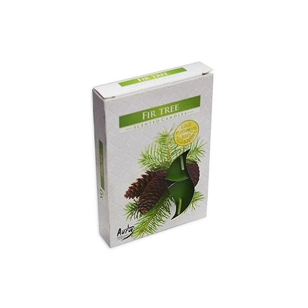 Vela Fir Tree Aromática Rechaud C/6