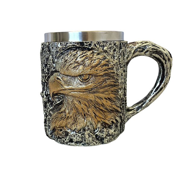Caneca Águia Prateada