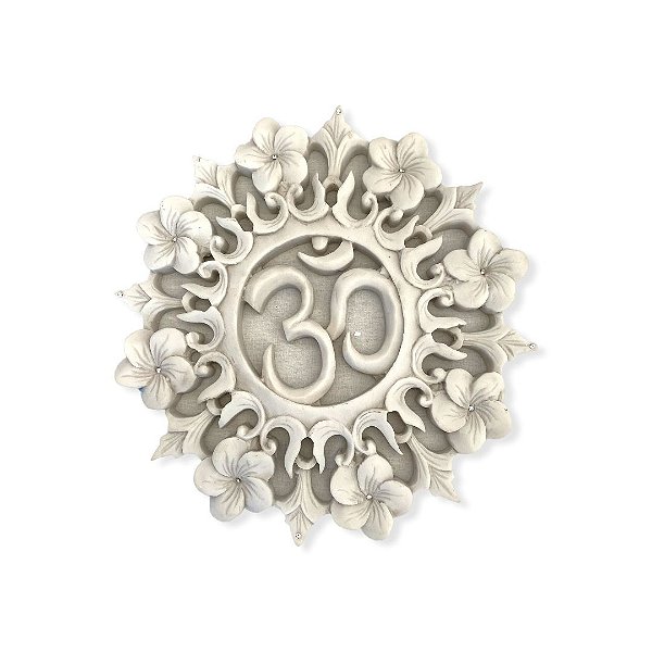 Om c/ Flores Marmorite 30cm