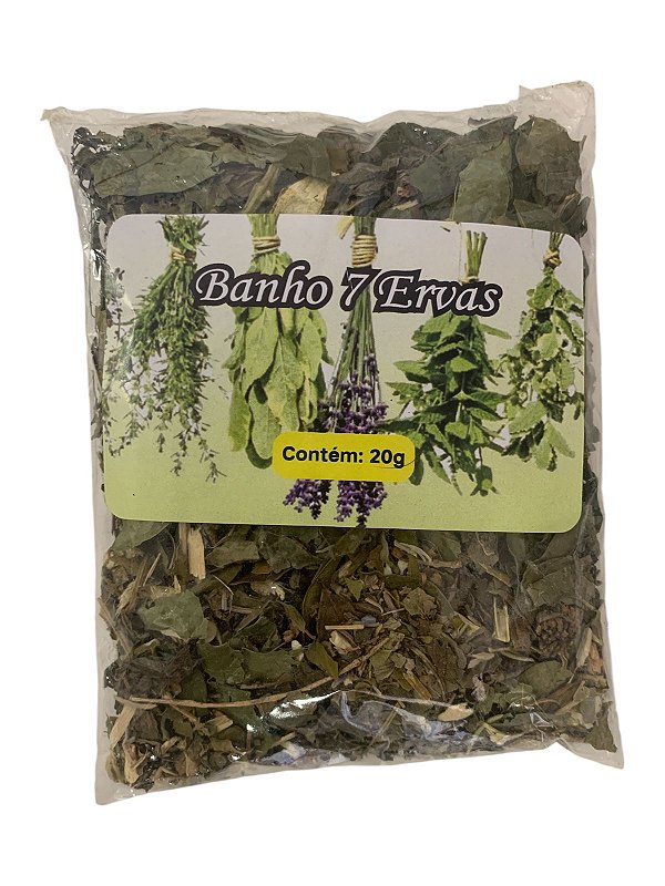 Banho 7 ervas