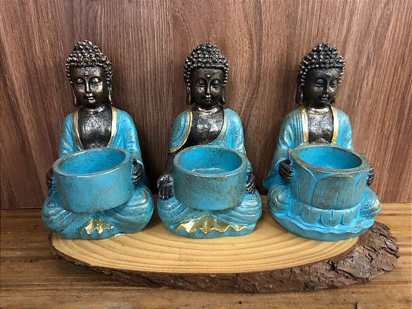 Trio Budas Porta Velas
