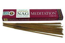 Incenso Nag Golden Meditacion