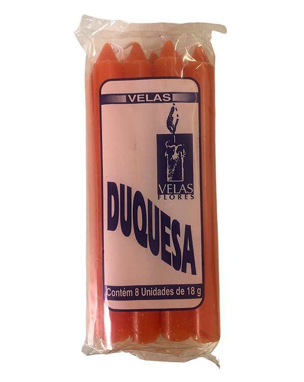 Vela Laranja Palito