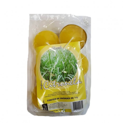 Vela Citronela Rechaud