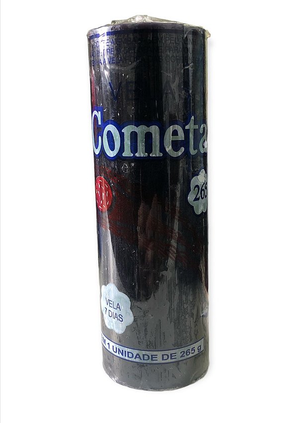 Vela 7 dias Preto