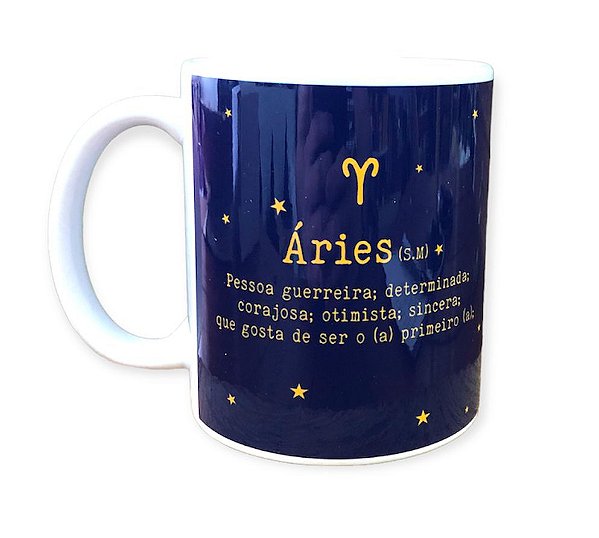 Caneca Signo Áries