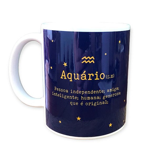 Caneca Signo Aquário