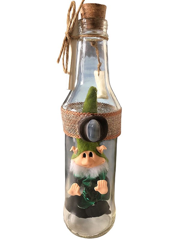 Duende na Garrafa - Verde