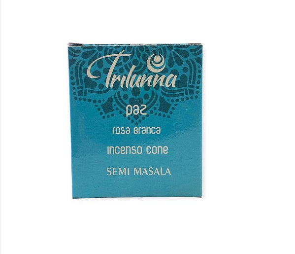 Incenso Cone ROSA BRANCA
