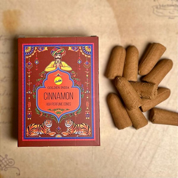 Incenso Cascata Golden India Cinnamon