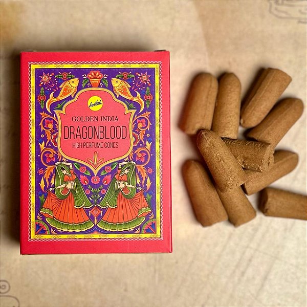 Incenso Cascata Golden India Dragon Blood