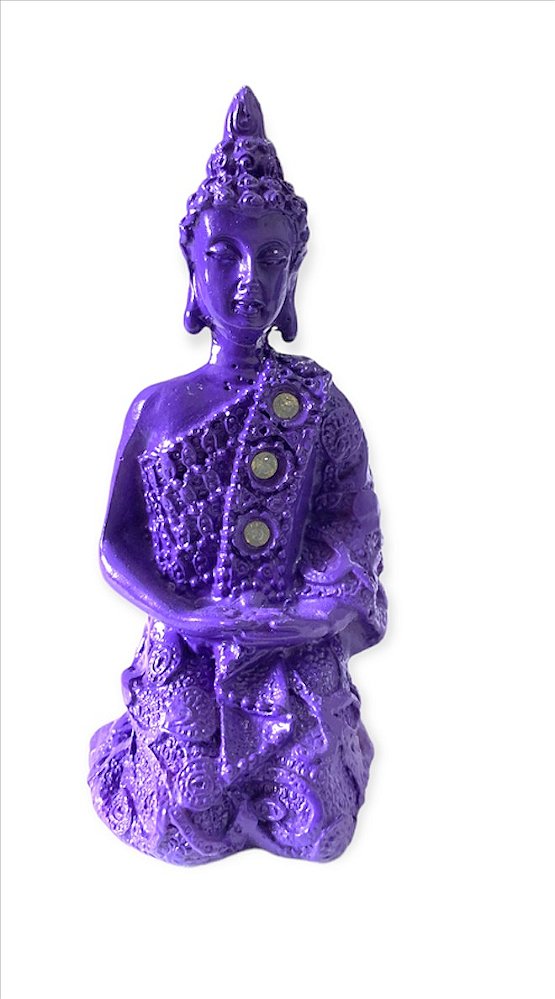Buda Tibetana Roxa