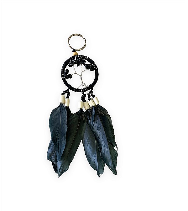 Chaveiro Filtro dos Sonhos Preto