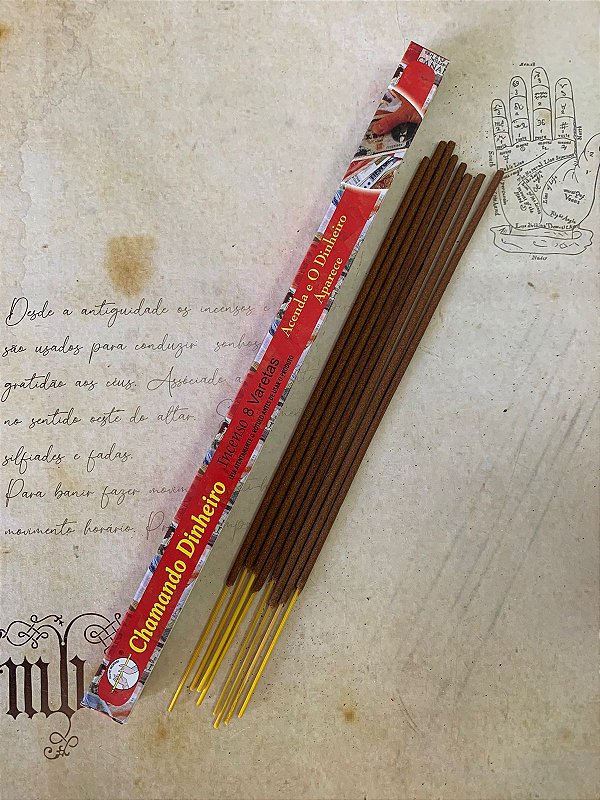 Incenso Chamando Dinheiro Flute
