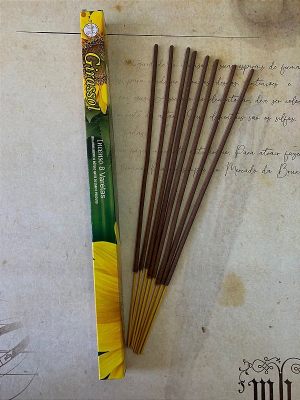 Incenso Girassol Flute