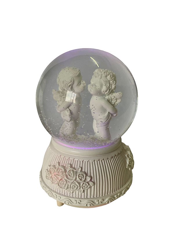 Anjinhos Bola De Água com Luz à pilha