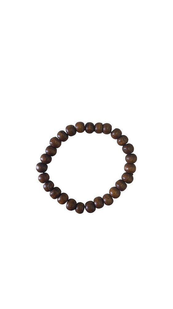 Pulseira Madeira Bolinha
