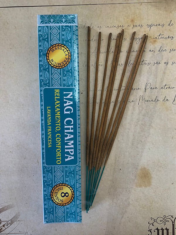 Incenso Nag Champa Lavanda Francesa Massala