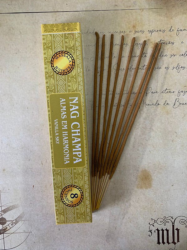 Incenso Nag Champa Vanilla Sky Massala