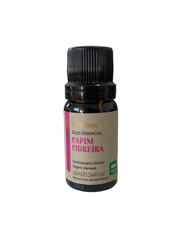 Óleo Essencial Capim Cidreira Via Aroma