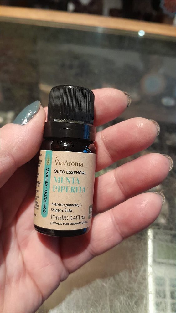 Óleo Essencial Menta Pepirita Via Aroma