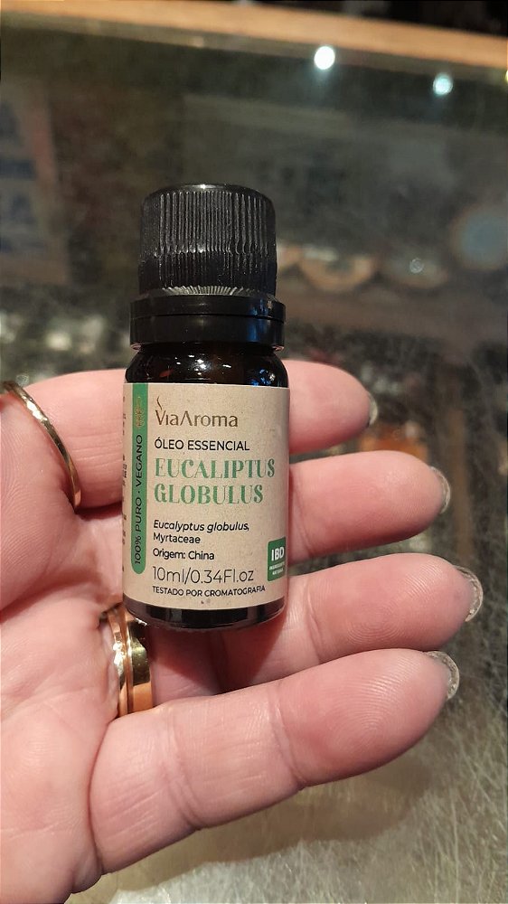 Óleo Essencial Eucalipto Globulos Via Aroma