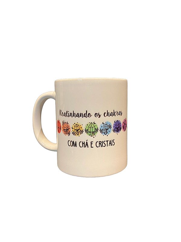 Caneca Chá e Cristais