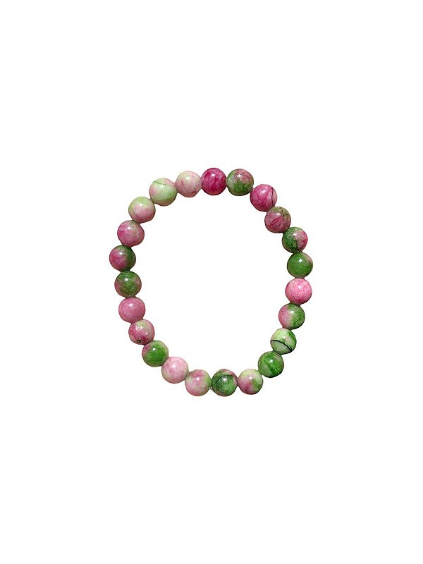 Pulseira Bolinha Turmalina Melancia