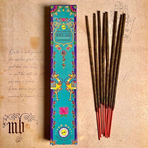 Incenso Indian Heritage White Sage