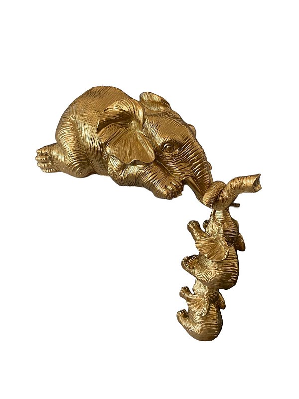 Decoração De Mesa Elefante C/ Filhotes