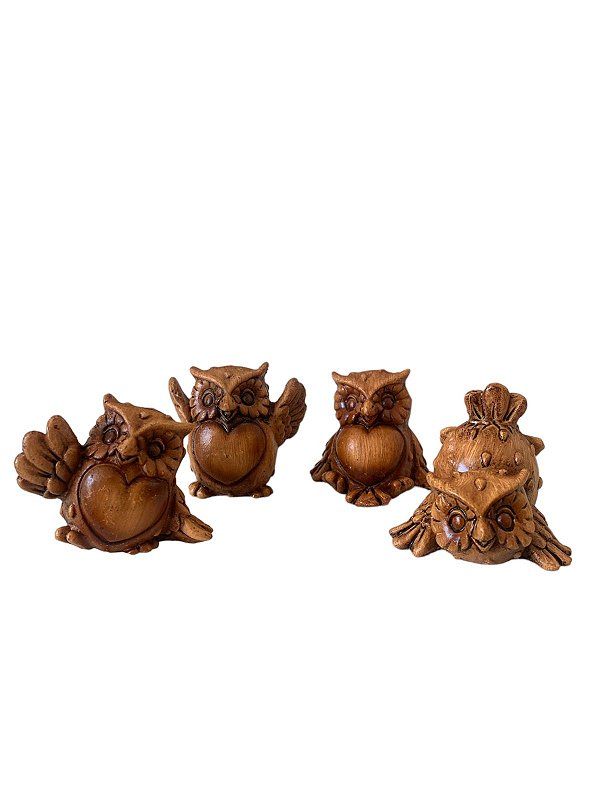 Coruja Mini 3,5 cm Unidade