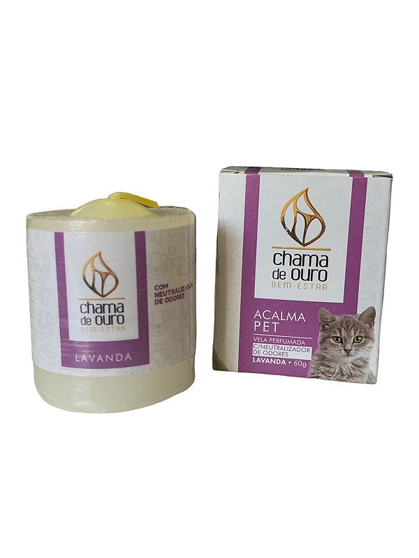 Vela Acalma Pet - Lavanda