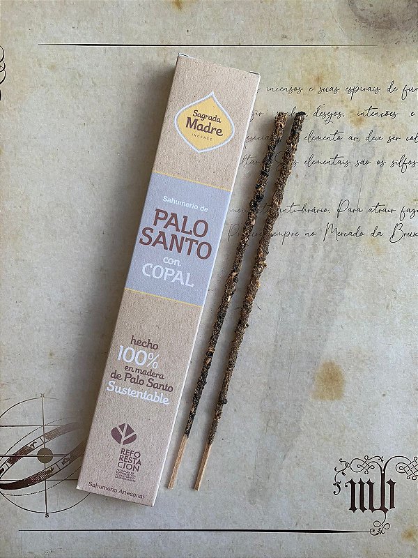 Incenso Sagrada Madre - Palo Santo com Copal