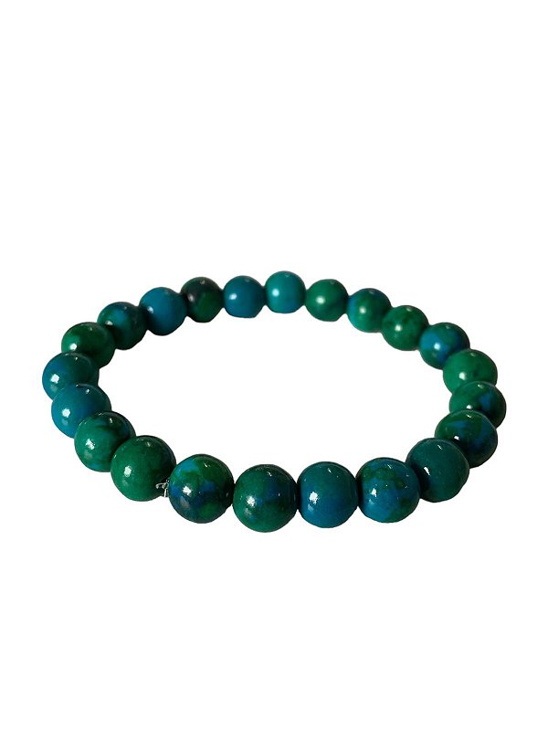 Pulseira Bolinha Crisocola