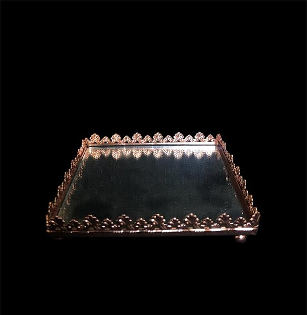 Bandeja Espelhada 12X12cm