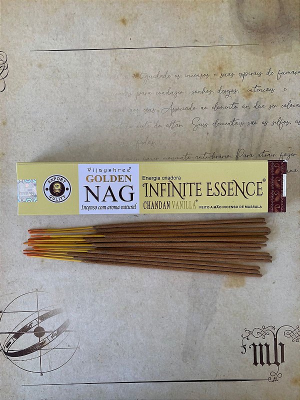 Incenso Nag Golden Infinite Essence