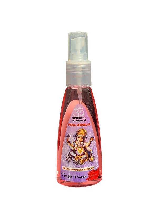 Spray Aromatizante de Ambientes - Rosa Vermelha