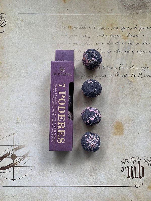 Esferas Mágicas de Defumação - 7 poderes