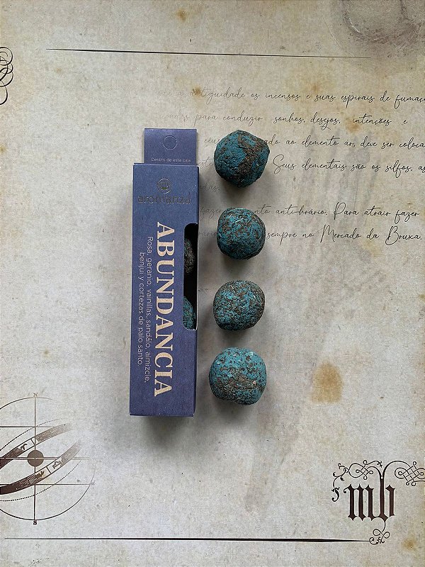 Esferas Mágicas de Defumação - Abundância