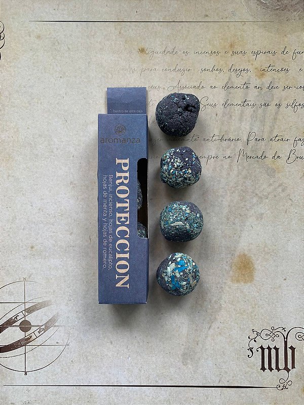 Esferas Mágicas de Defumação - Proteção